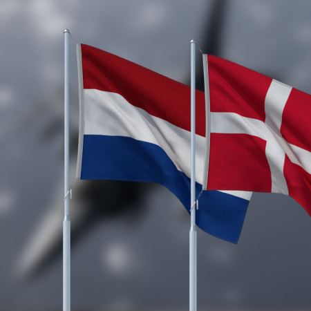 Данія та Нідерланди очолять коаліцію з навчань українських пілотів на винищувачах F-16