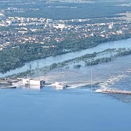 Kakhovka Hydroelectric Power Plant is completely destroyed