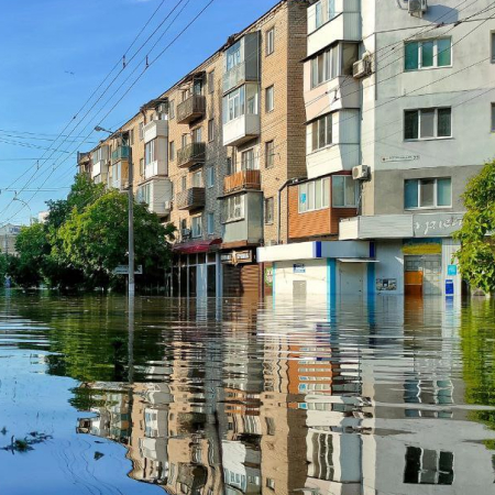 As of the morning of June 7, 1,852 houses on the right bank of the Kherson region are flooded