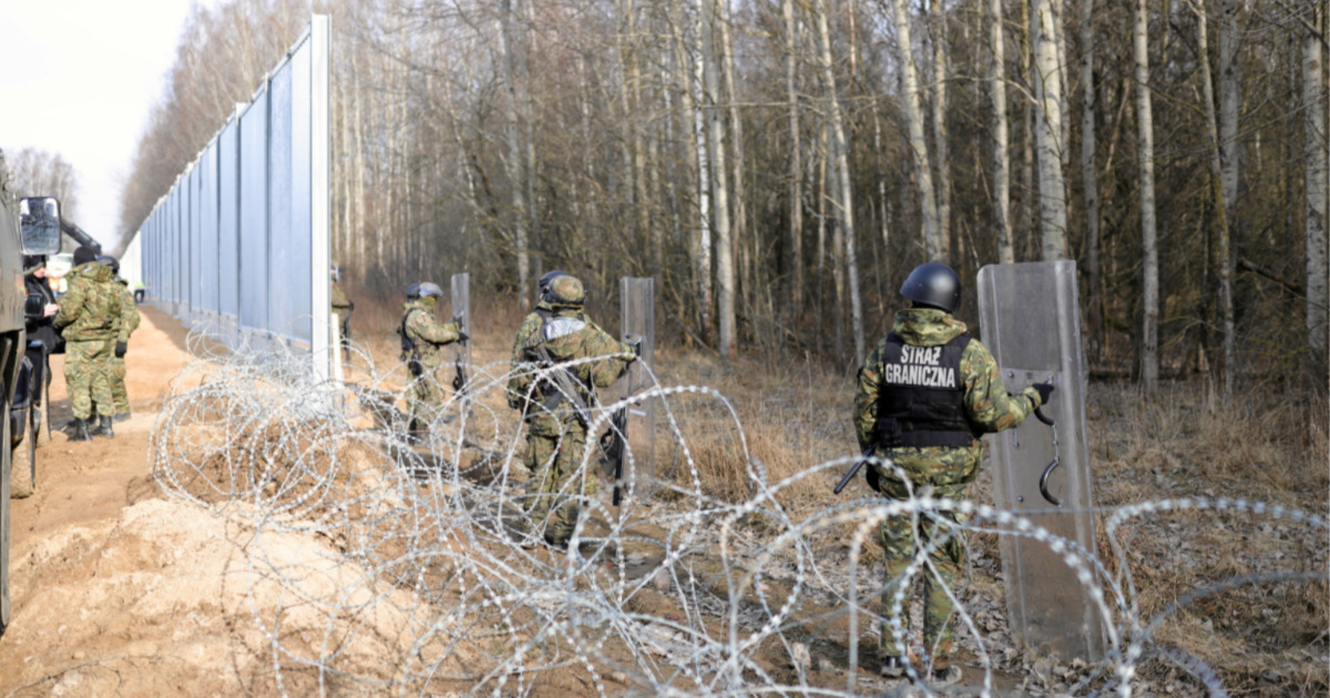 Невідомий вистрілив у польських прикордонників на кордоні з Білоруссю