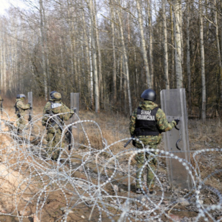 Невідомий вистрілив у польських прикордонників на кордоні з Білоруссю