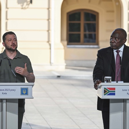 South African President Ramaphosa puts forward a 10-point peace plan, Zelenskyy responds