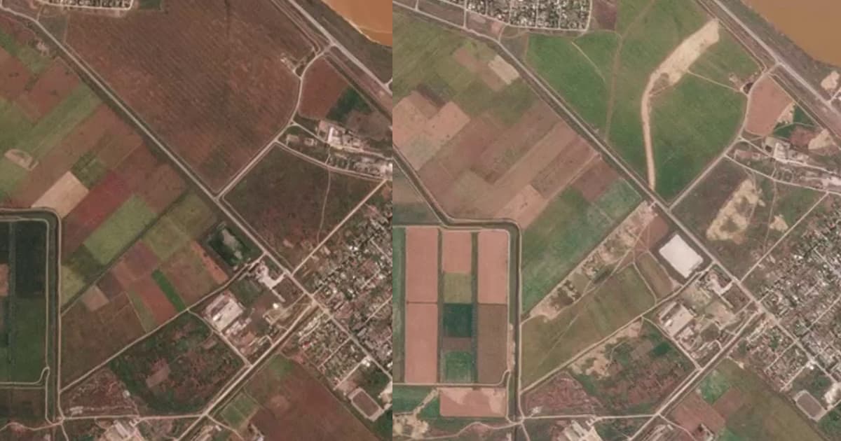 Russian troops digging in temporarily occupied Crimea — satellite images