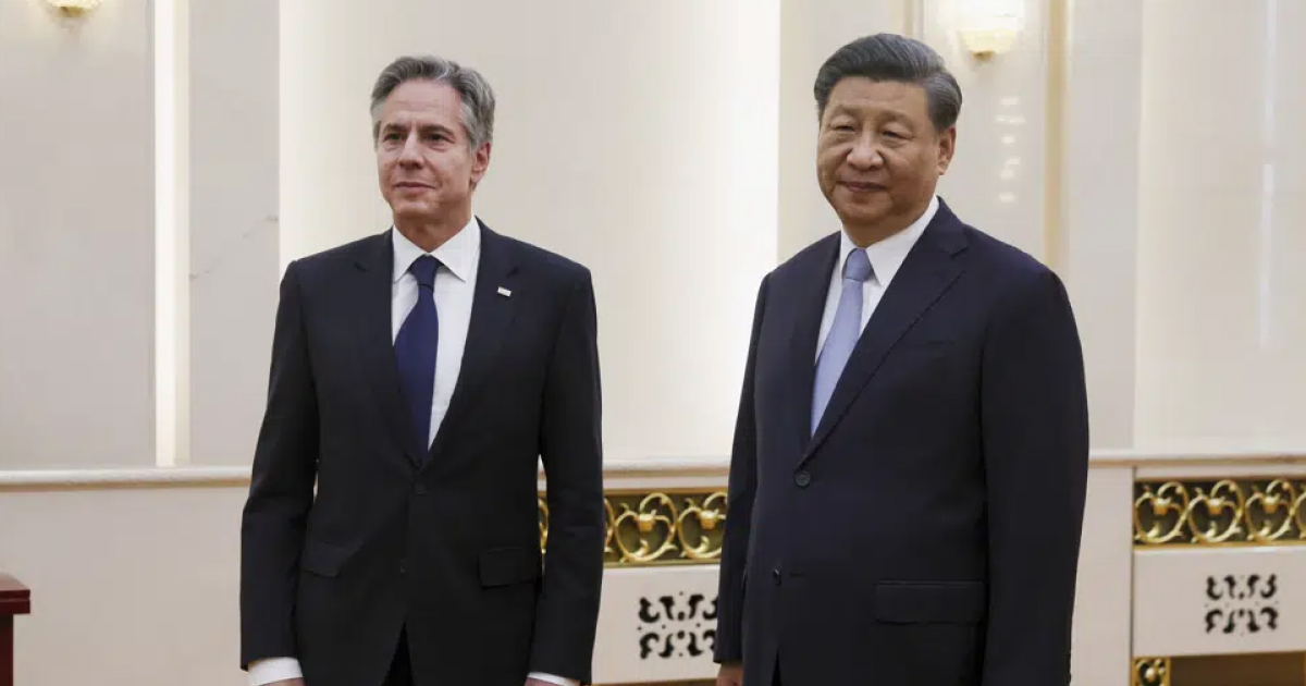 Державний секретар США Ентоні Блінкен зустрівся з очільником Китаю Сі Цзіньпінем