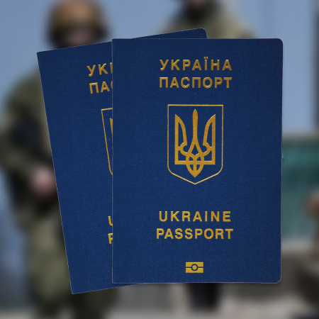 Russian militaries tear up Ukrainian passports of temporarily occupied Tokmak residents