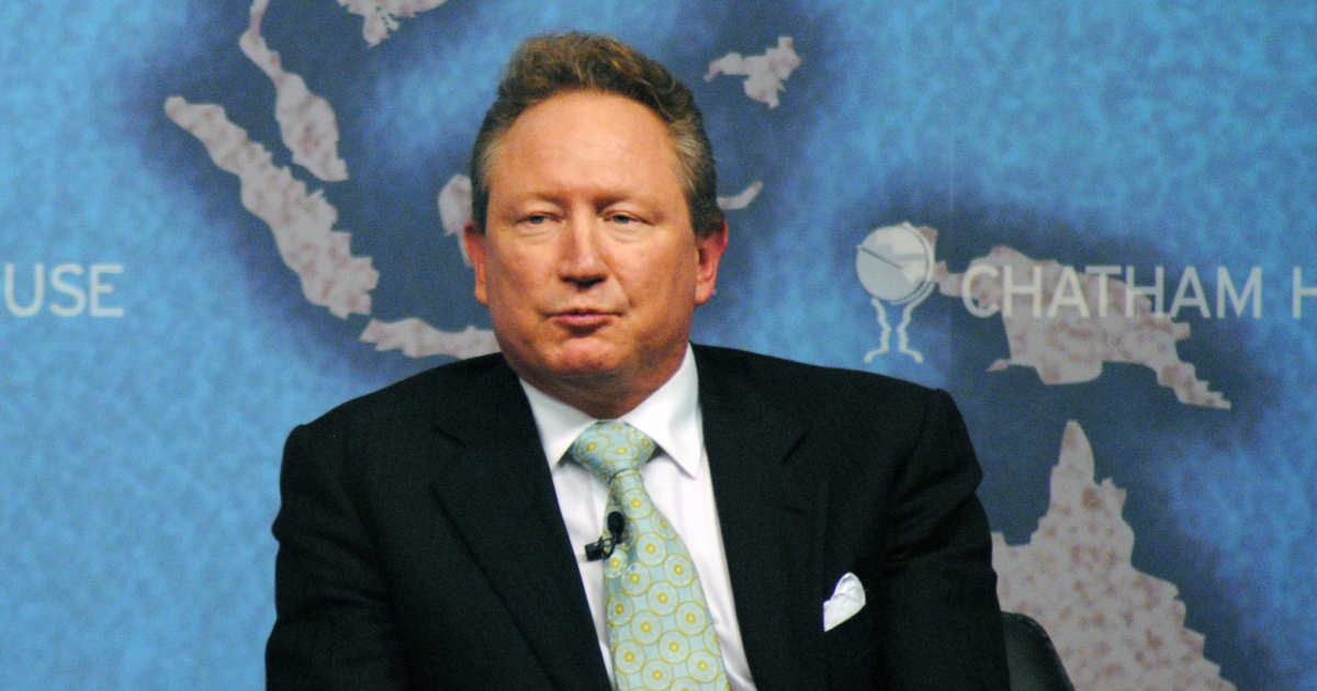 Australian billionaire and philanthropist Andrew Forrest to invest $500 million in Ukraine