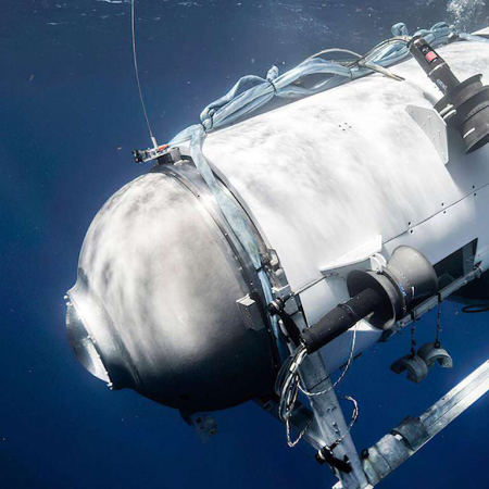 Берегова охорона США продовжує розшукувати зниклий підводний апарат «Titan»