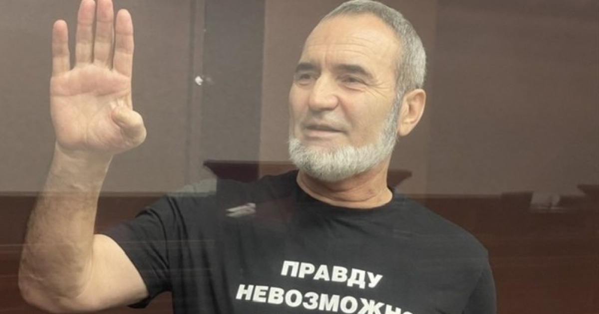 In Russia, a 59-year-old Crimean Tatar activist with a stroke was sentenced to 17 years in a high-security prison