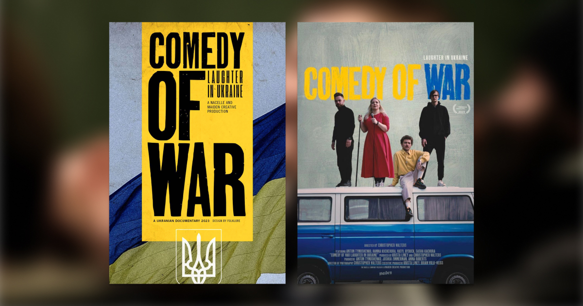 Коміки «Підпільного стендапу» знялися у документальному фільмі «Comedy of War: Laughter in Ukraine»
