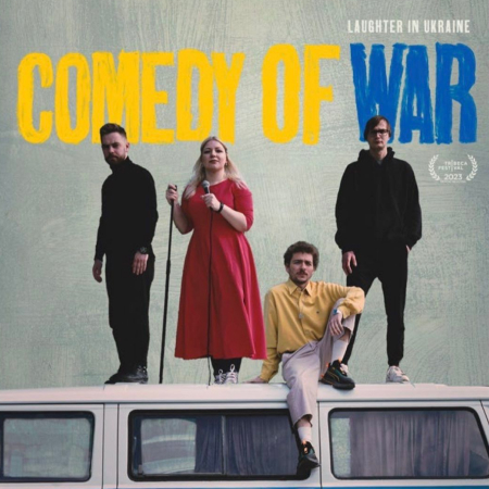 Коміки «Підпільного стендапу» знялися у документальному фільмі «Comedy of War: Laughter in Ukraine»