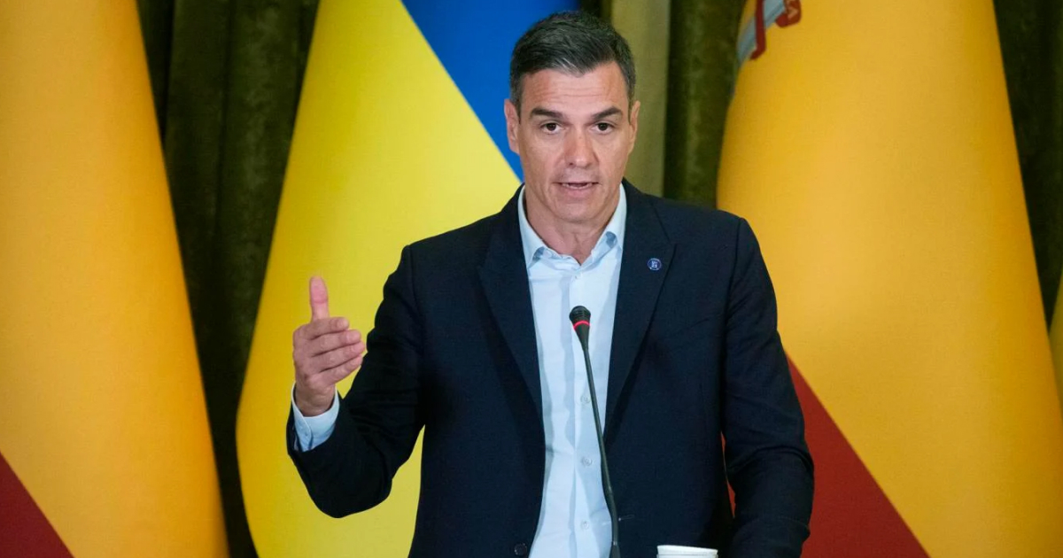 Prime Minister of Spain Pedro Sánchez arrives in Ukraine
