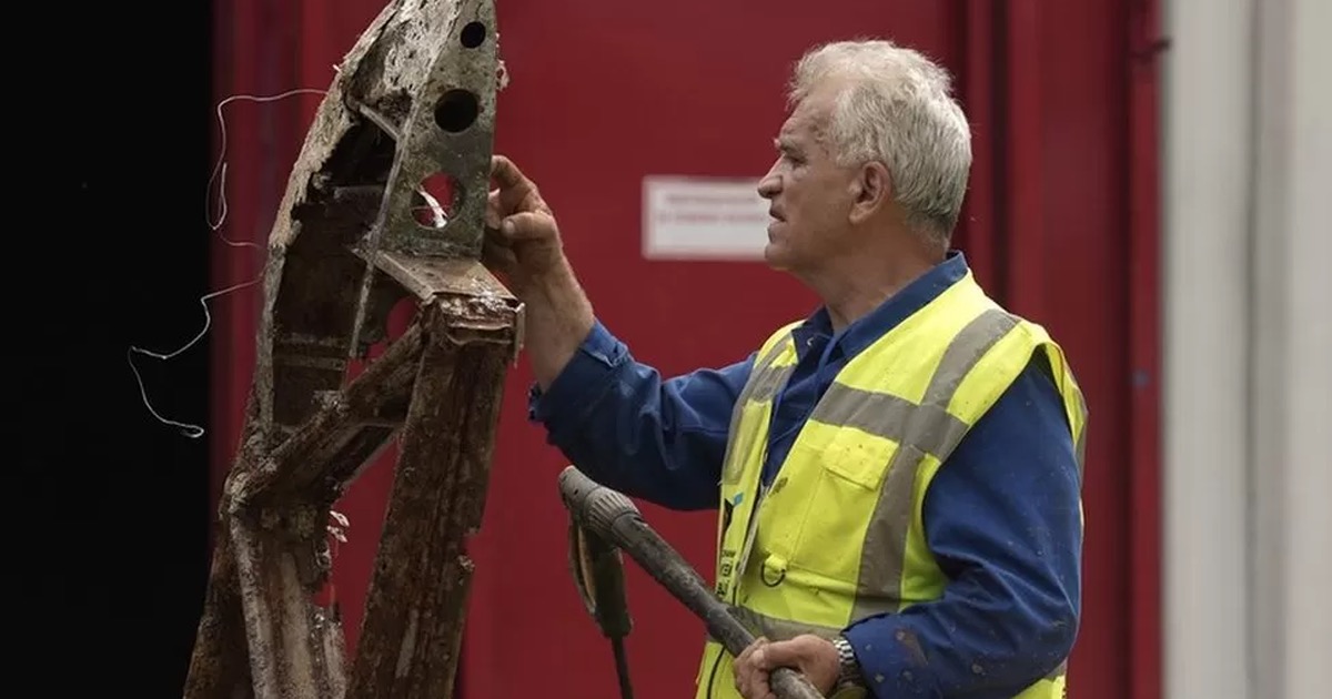 The National Aviation Museum of Ukraine discovers the remains of 8 British aircraft from World War II