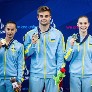 Українська збірна посіла третє місце на Європейських іграх, здобувши 41 медаль