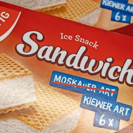 У Німеччині мережа супермаркетів «Edeka» перейменувала «Московське» морозиво на «Київське»