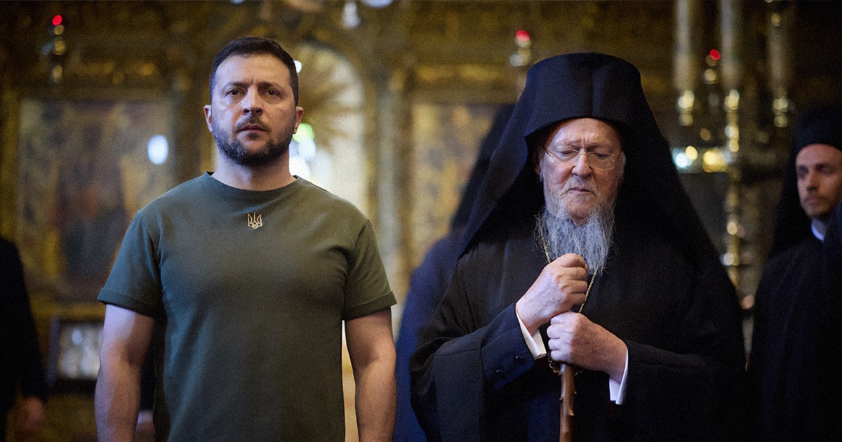 У Стамбулі Зеленський зустрівся з Вселенським Патріархом Варфоломієм