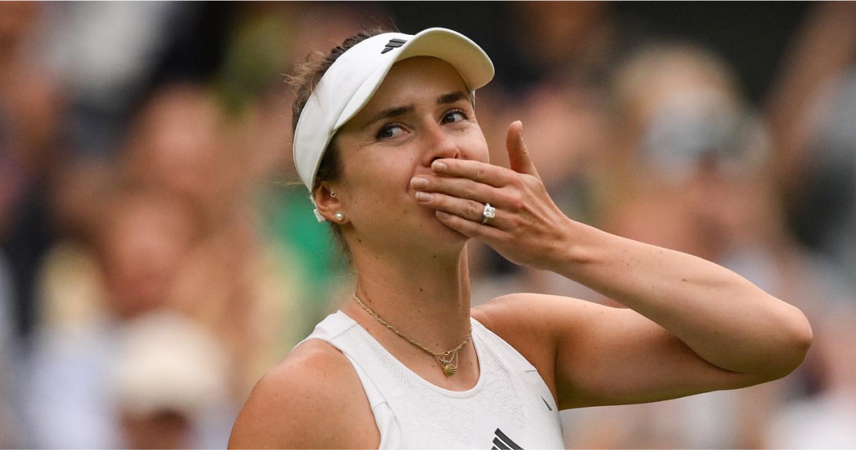 Українська тенісистка Еліна Світоліна вийшла у пів фінал Wimbledon