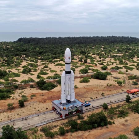 Indian Space Research Organisation launches LVM3 launch vehicle to the Moon