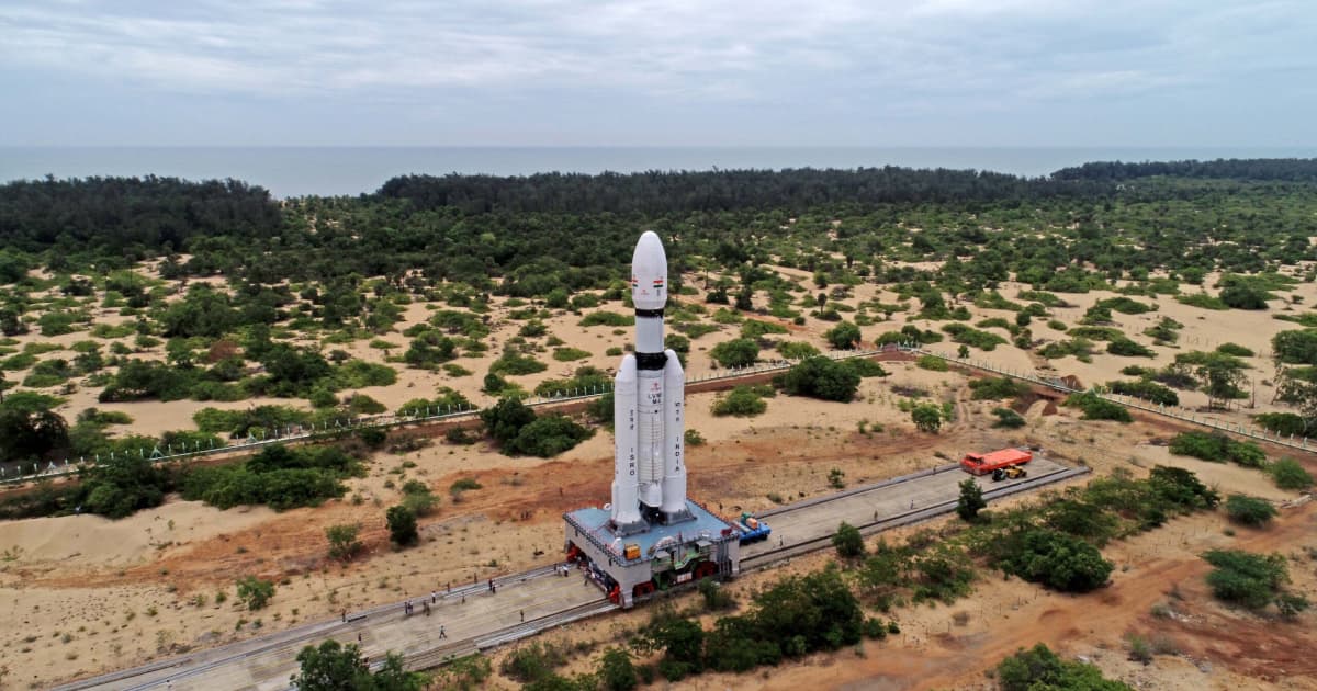 Indian Space Research Organisation launches LVM3 launch vehicle to the Moon