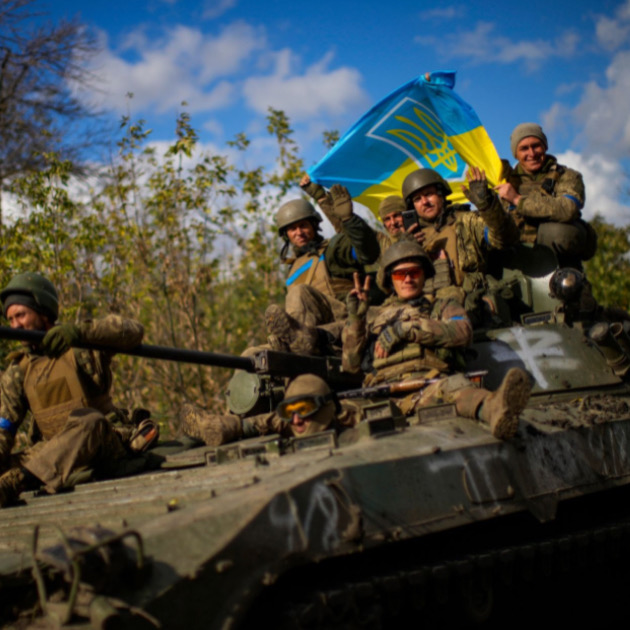 Ukrainian troops advance over a kilometre into Russian defences in the Berdiansk direction