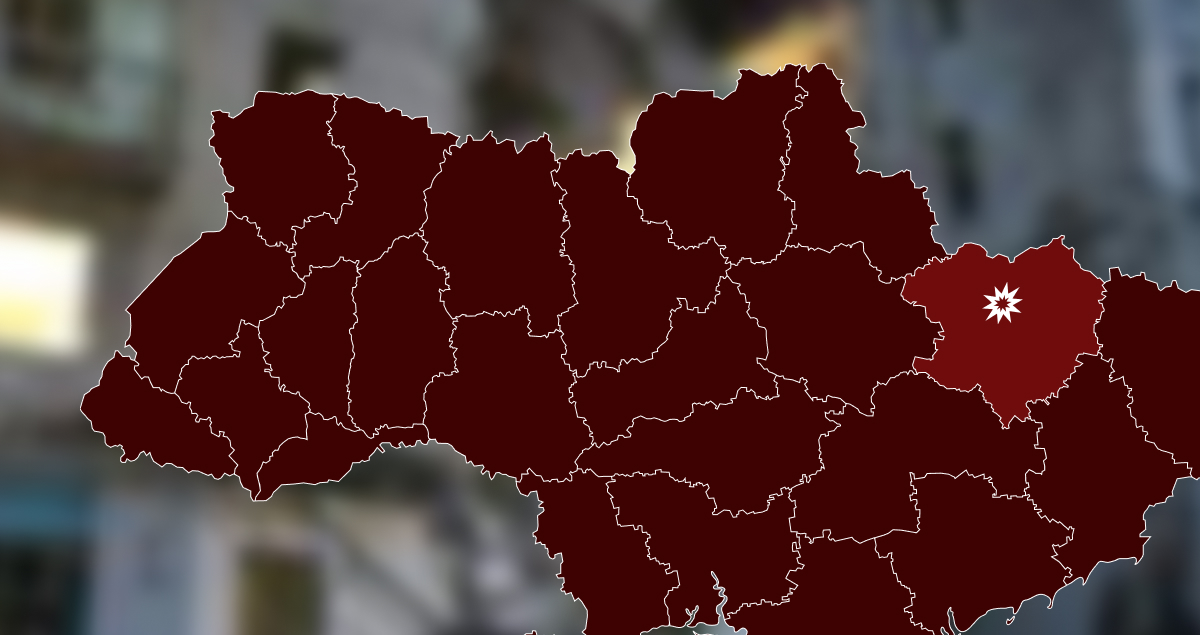 Russians shell the Osnovianskyi district of Kharkiv