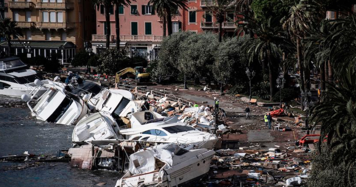 Bad weather continues to rage in Italy