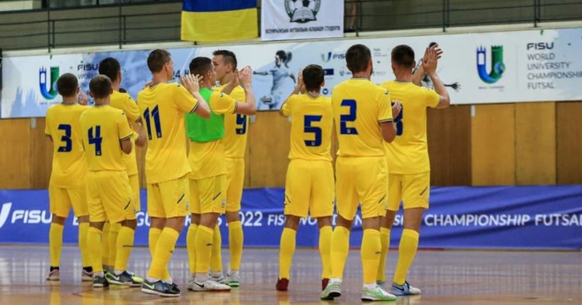 Збірна України з футзалу здобула срібло на студентському чемпіонаті світу в Португалії