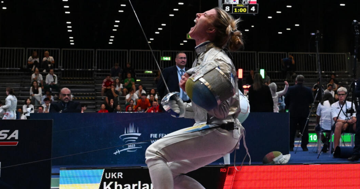 Ukrainian fencer Olha Kharlan refused to shake hands with a Russian athlete and was disqualified