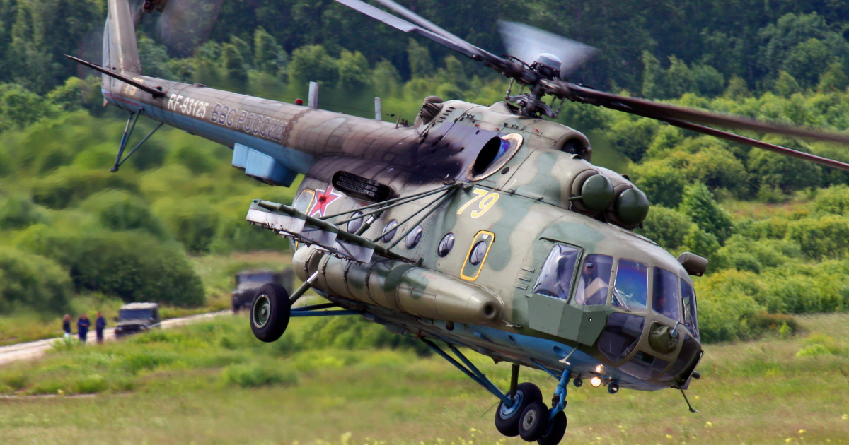 On the morning of August 5, ten Russian helicopters took off from the Belarusian airfield 'Machulishchi'