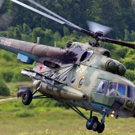 On the morning of August 5, ten Russian helicopters took off from the Belarusian airfield 'Machulishchi'