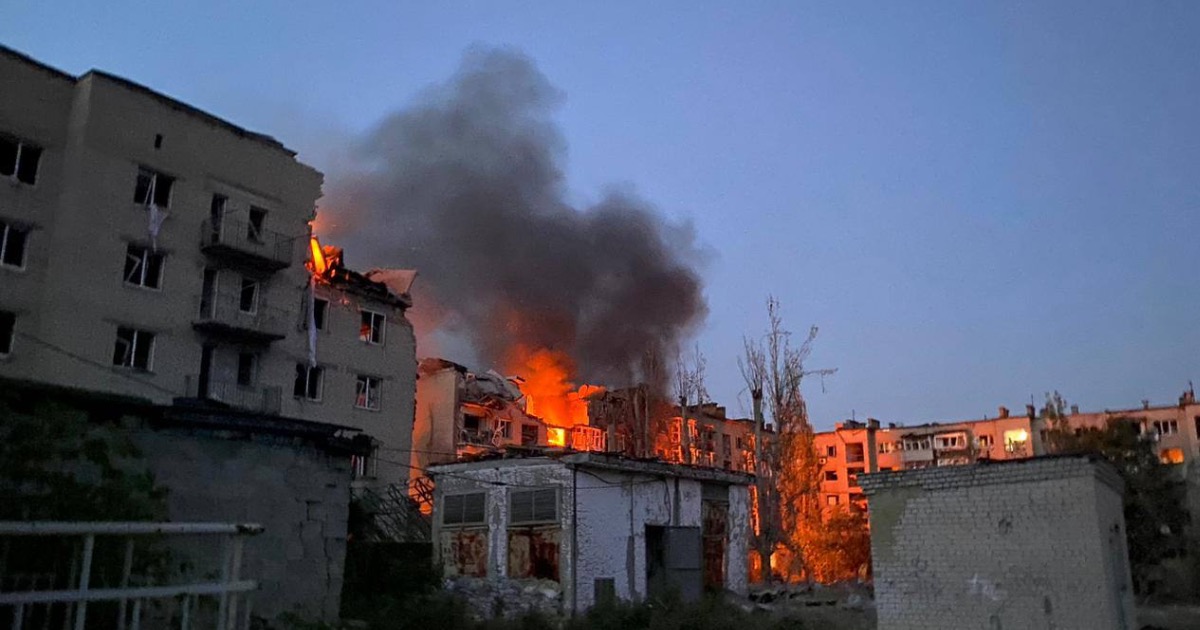 Russia launches two missile strikes on Pokrovsk in the Donetsk region