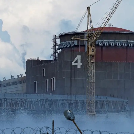 Water leaked from the primary to the secondary reactor circuit at Zaporizhzhia NPP Unit No. 4, no radiological release detected
