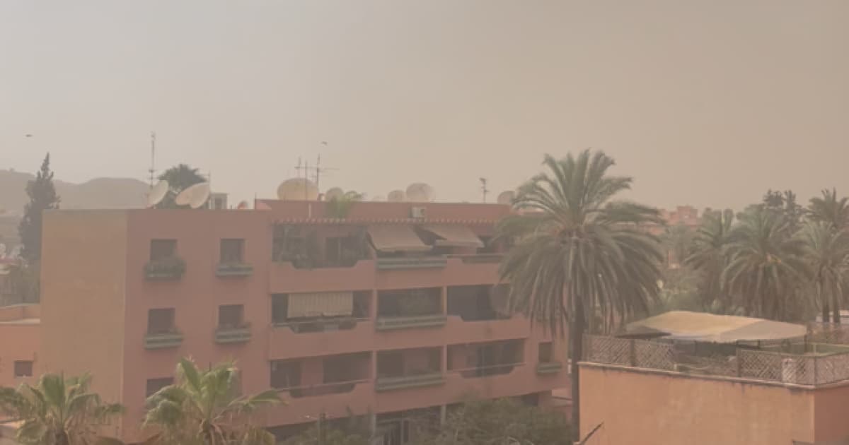 Morocco is hit by a sandstorm
