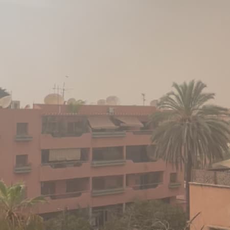 Morocco is hit by a sandstorm