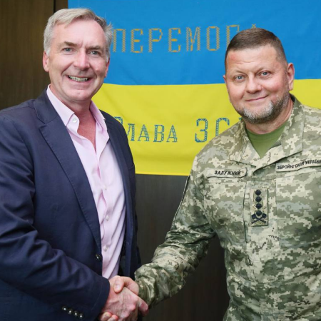 Валерій Залужний зустрівся з начальником Штабу оборони Великої Британії Тоні Радакіним