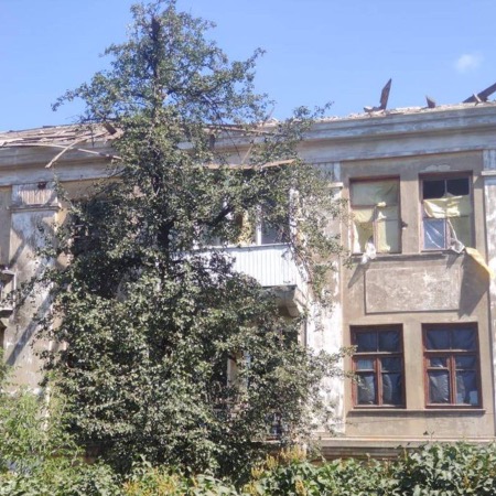 Russians shell "Point of Invincibility" in Chasiv Yar, Donetsk region