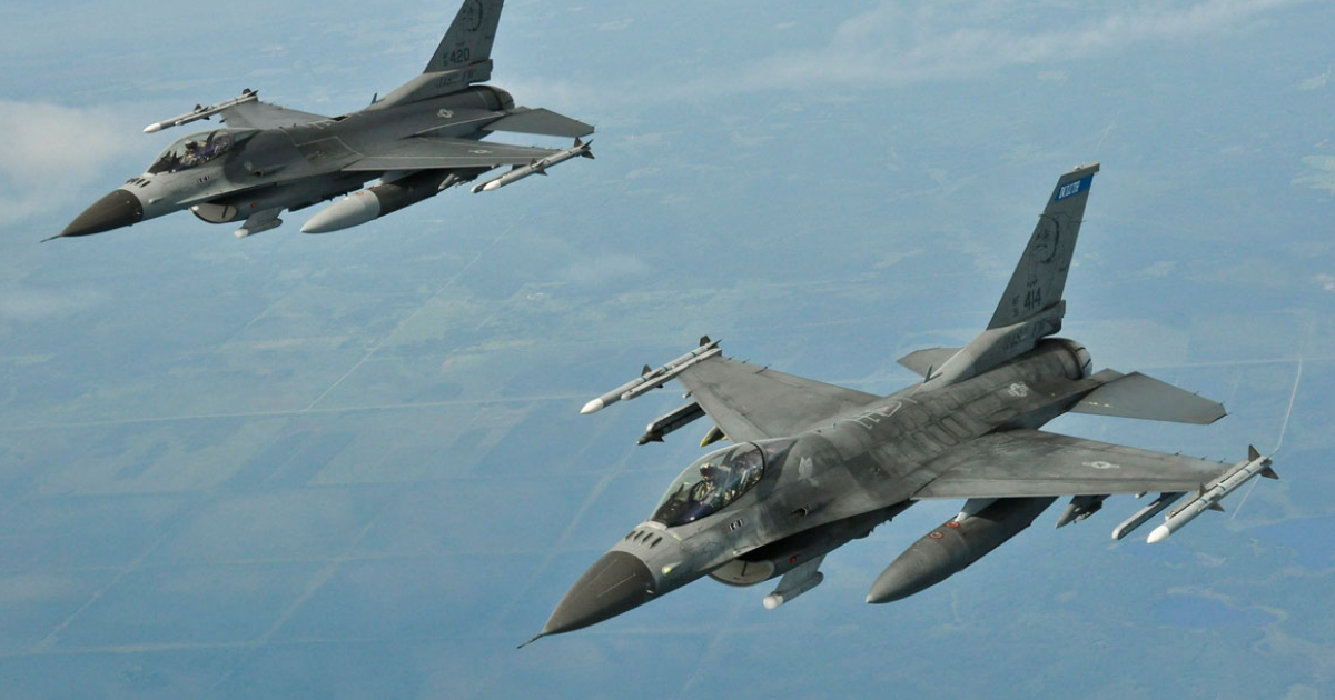 Україна отримає 42 винищувачі F-16