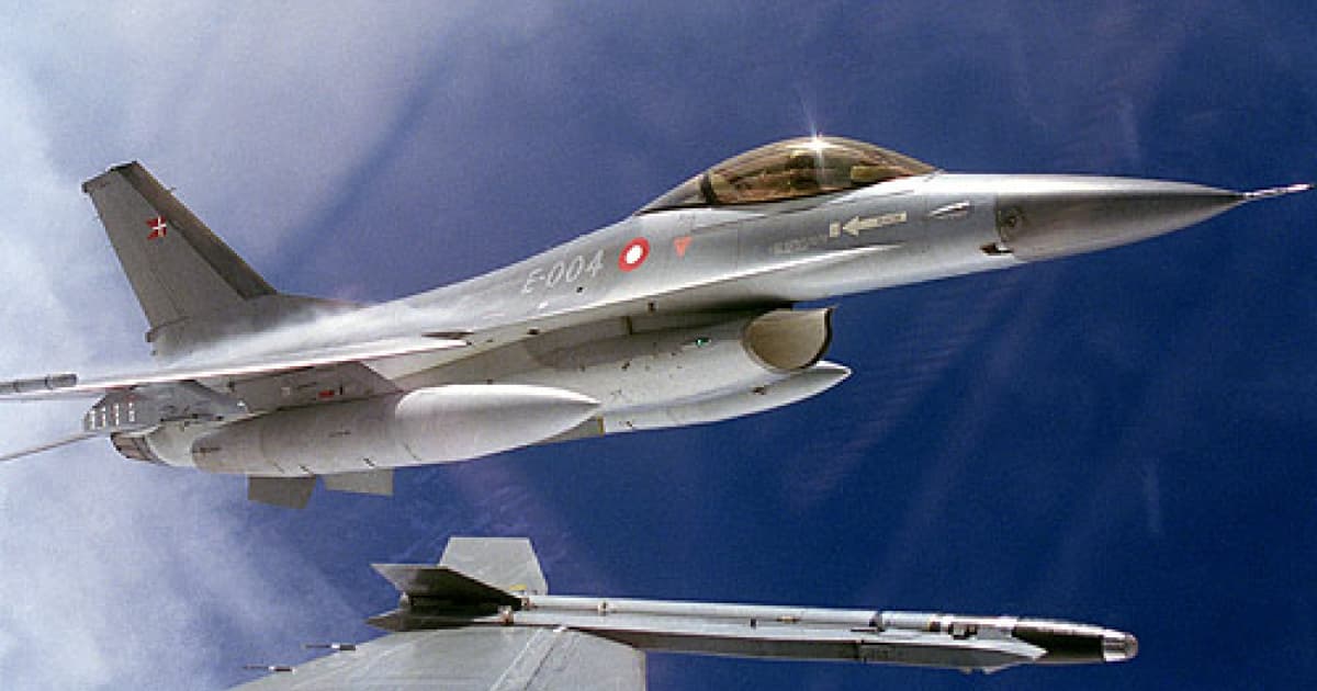 У Данії на навчанні на F-16 перебуває 70 українських військових