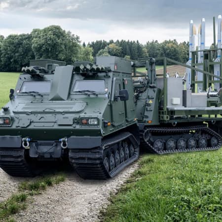Україна отримала перші установки «IRIS-T SLS» від Німеччини