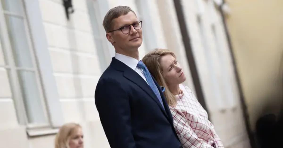Political crisis in Estonia caused by business activities of the Prime Minister's husband in Russia