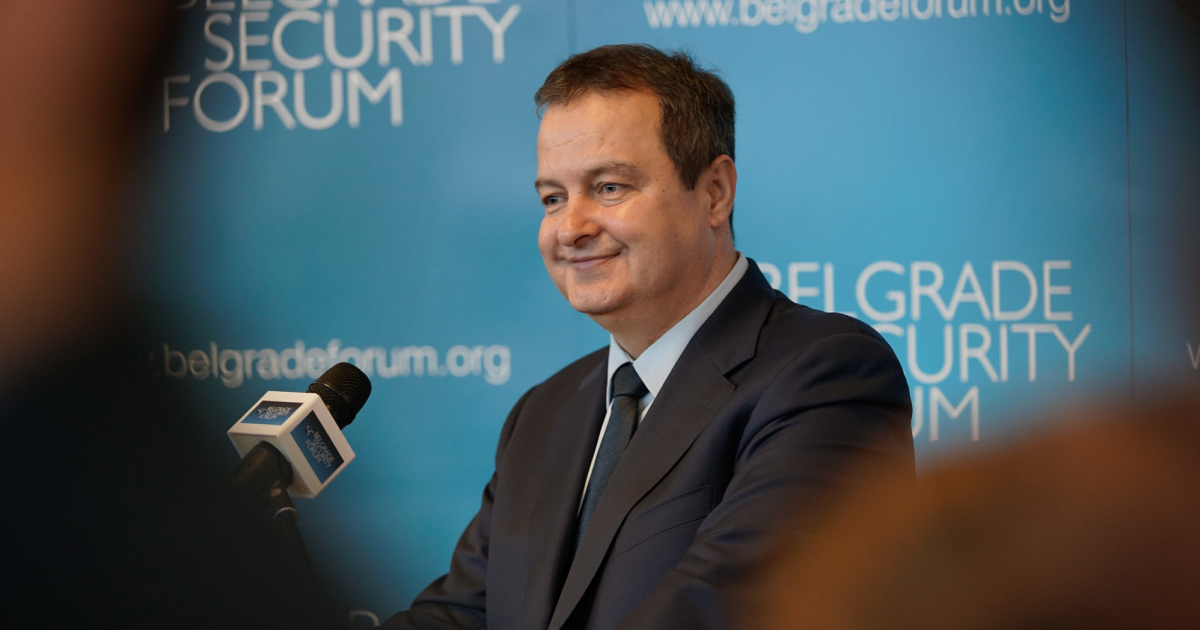 Serbian Foreign Minister Ivica Dačić denies his country's support for the Crimean Platform declaration