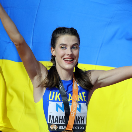 Ukrainian Yaroslava Mahuchikh becomes world champion in high jump