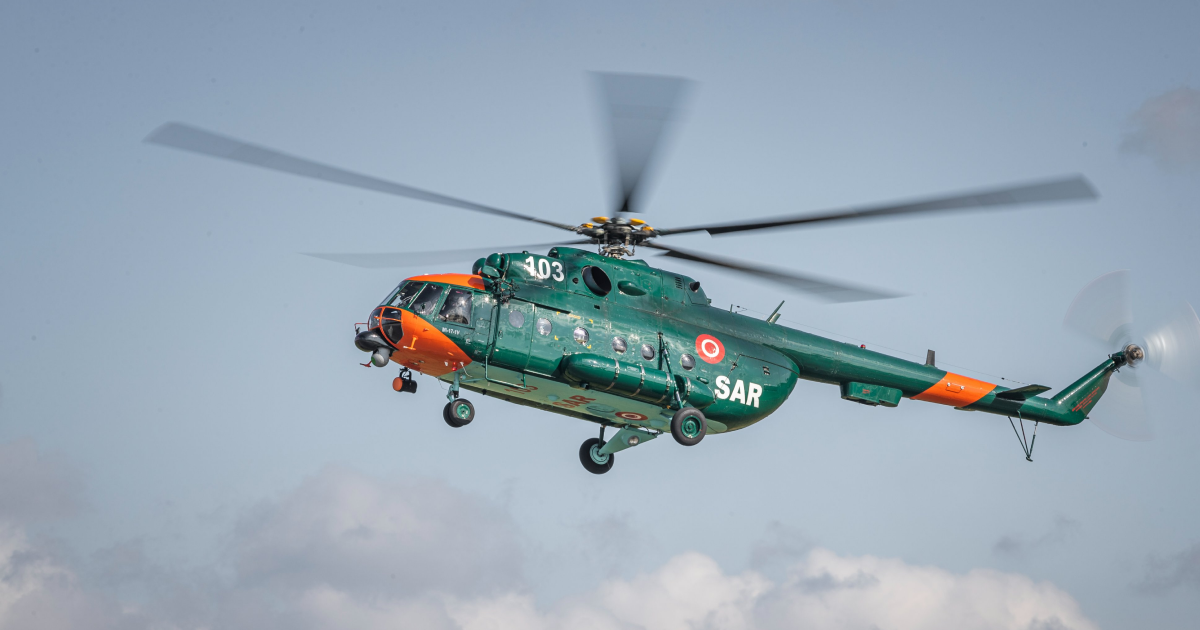 Україна отримала гелікоптер Мі-17 від Латвії
