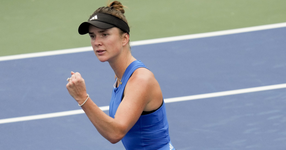 Ukrainian tennis player Elina Svitolina defeats Russian player with "neutral status" at the US Open