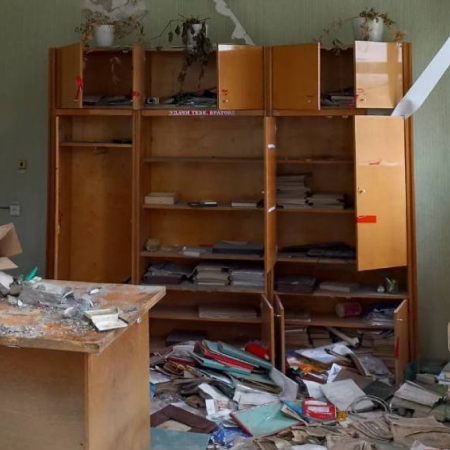 Восток SOS: 47% шкіл прифронтових областей пошкоджені внаслідок війни