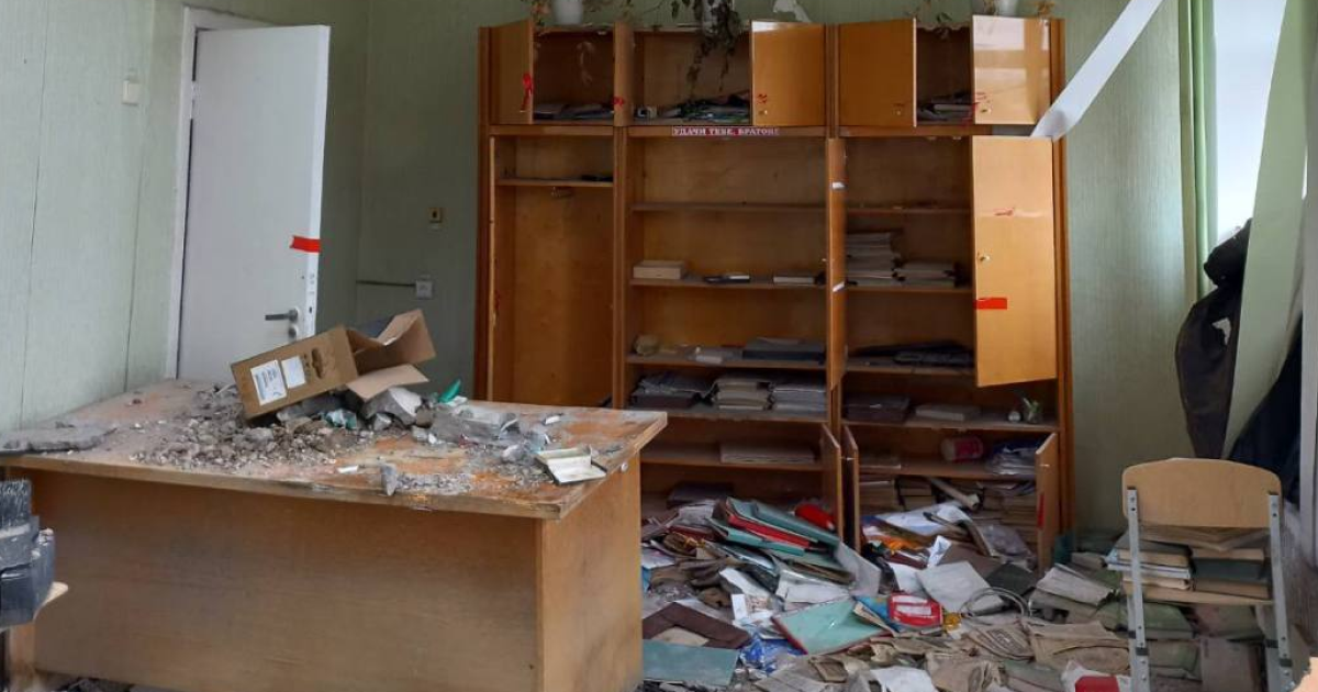 Восток SOS: 47% шкіл прифронтових областей пошкоджені внаслідок війни