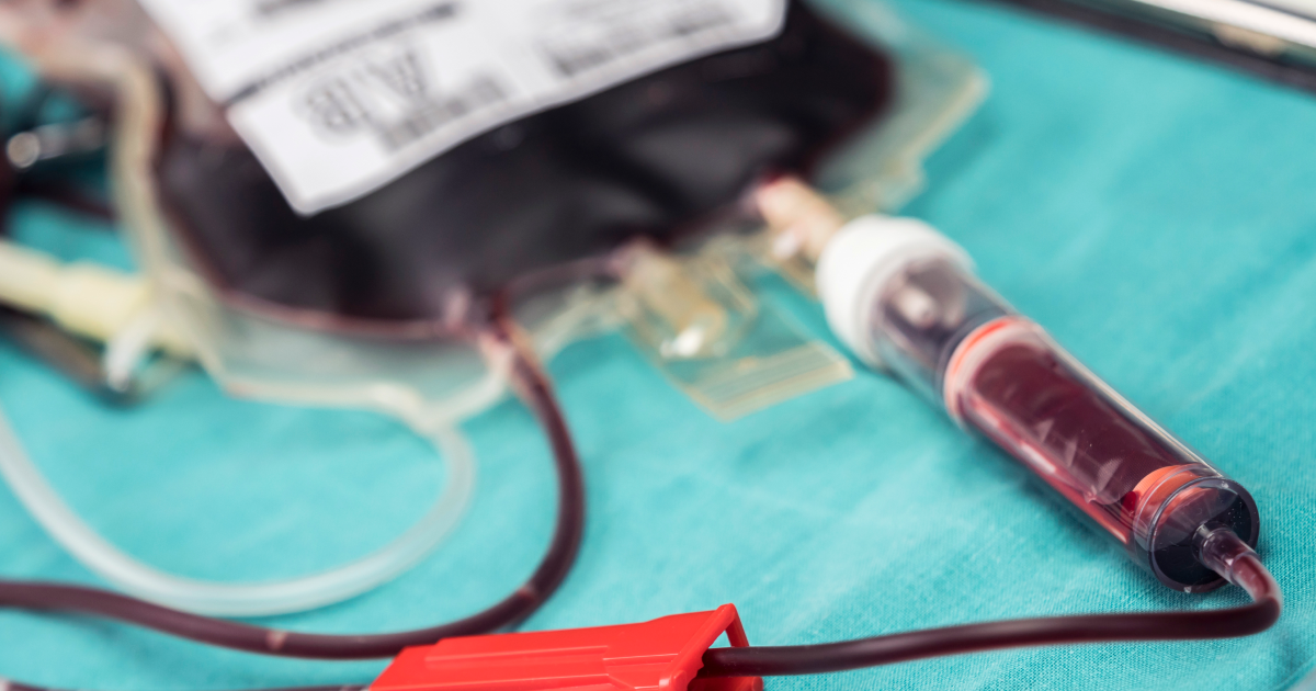 Government allows combat medics to perform blood transfusions