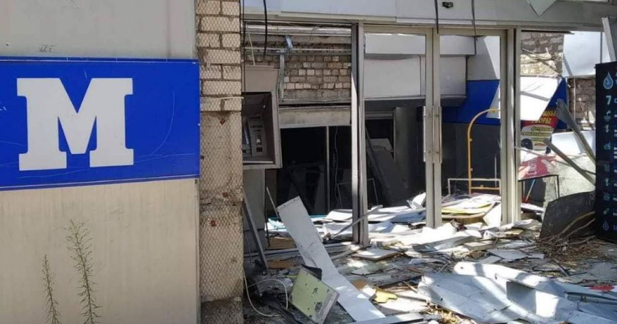 У тимчасово окупованих містах Луганщини не працює жоден банкомат, росіяни не встановили нові та знищили усі попередні термінали