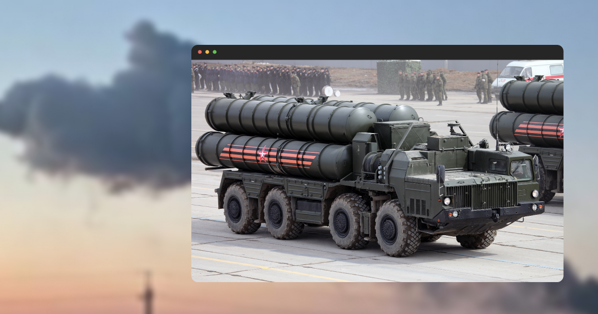 Suspilne: SSU and Navy of Ukraine destroy Russian air defence system "Triumf" near Kezlev