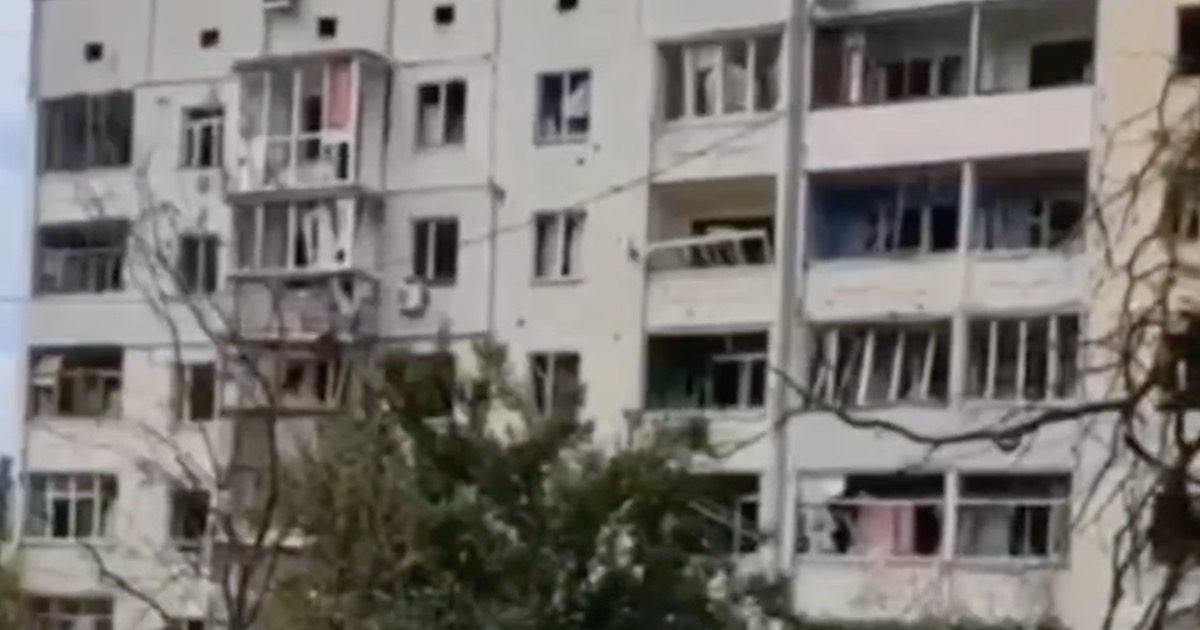 MOST: Russian troops strike residential buildings in Nova Kakhovka with guided aerial bombs