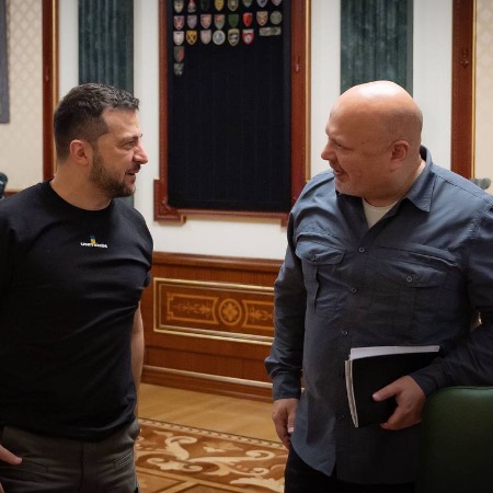 Zelenskyy meets with ICC Prosecutor Karim Khan